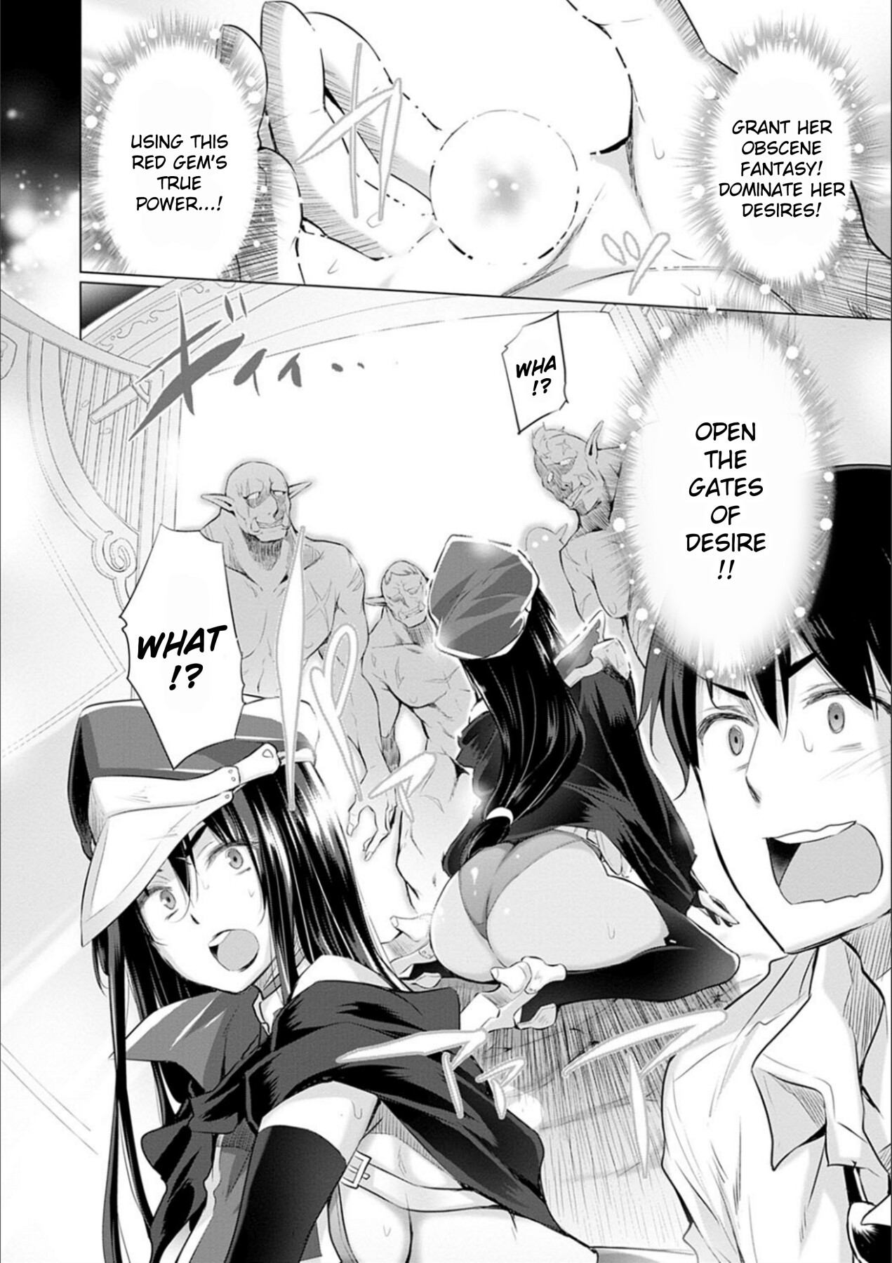 Hentai Manga Comic-While Jerking Off I Came a Red Gem and got Transported-Chapter 1-3-18